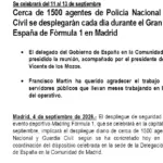 1500 agentes velarán por la seguridad en el Gran Premio de Fórmula 1 de Madrid - imagen 5
