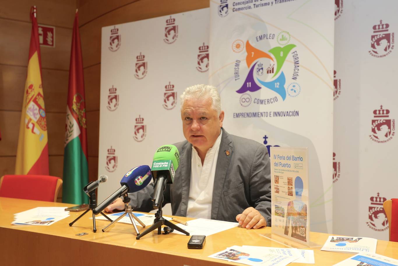 Coslada celebra el 3 de octubre la IV Feria del Barrio del Puerto con 29 establecimientos