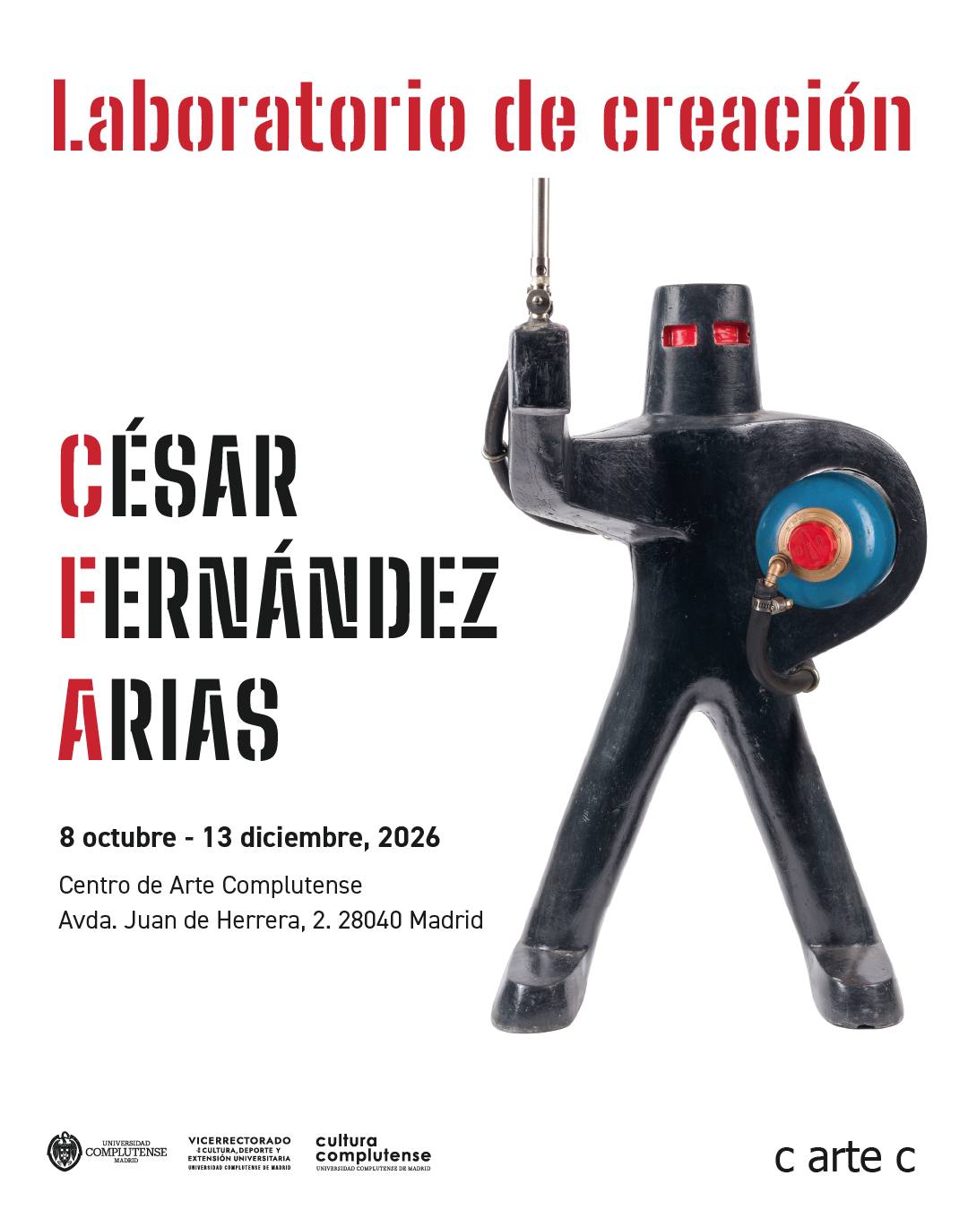 El Centro de Arte Complutense acoge la mayor retrospectiva de César Fernández Arias