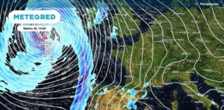 Meteored avisa de un cambio de tiempo con lluvias y bajada de temperaturas - imagen 1