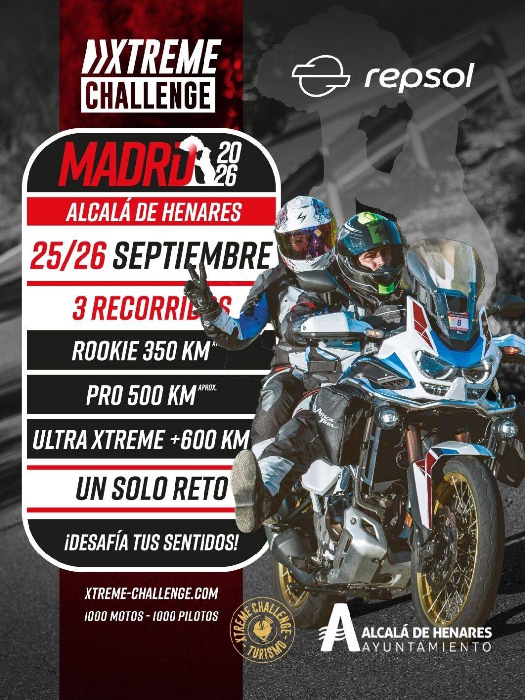 Alcalá reúne a más de 1.000 motoristas en la Xtreme Challenge - imagen 1