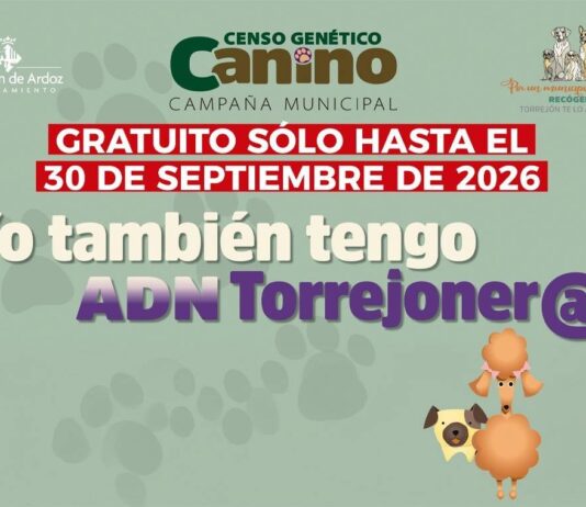 Torrejón de Ardoz implanta el ADN canino gratuito hasta septiembre de 2026 - imagen 1