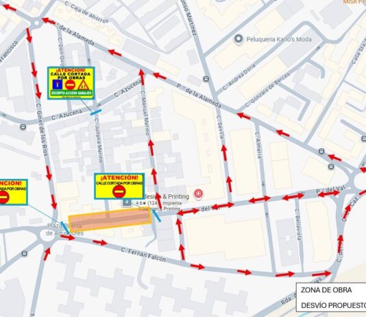 Alcalá de Henares: cortes de tráfico en el Paseo del Val por obras del 29 de septiembre al 2 de octubre - imagen 1