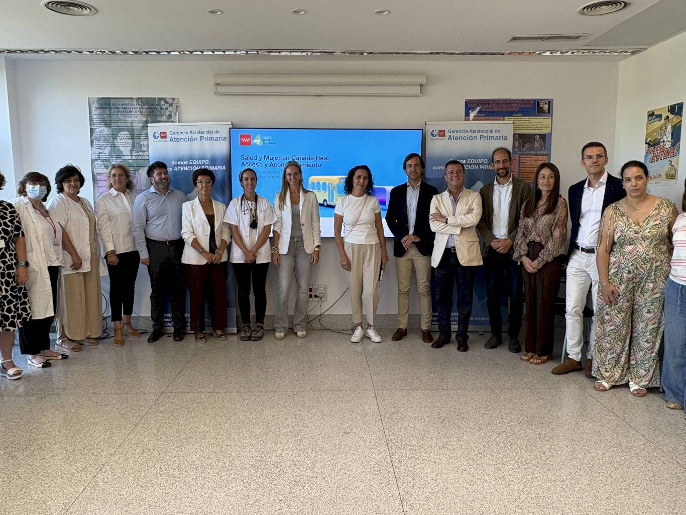 Transporte gratuito para mujeres de Cañada Real hacia la sanidad pública