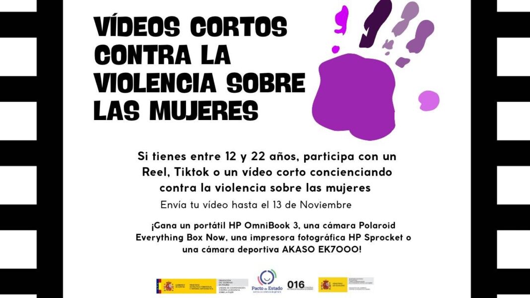 La Delegación del Gobierno convoca el IV Concurso Juvenil de Vídeos contra la Violencia de Género - imagen 1