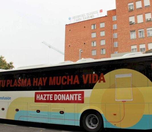 La Comunidad de Madrid estrena el Bus Plasma, su primera unidad móvil de donación - imagen 1