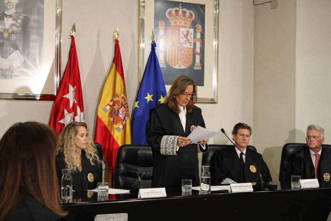 García Martín asiste a la apertura del año judicial del TSJM - imagen 1