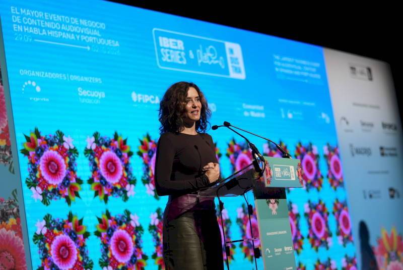 Ayuso inaugura Iberseries & Platino Industria y reivindica Madrid como capital audiovisual - imagen 1