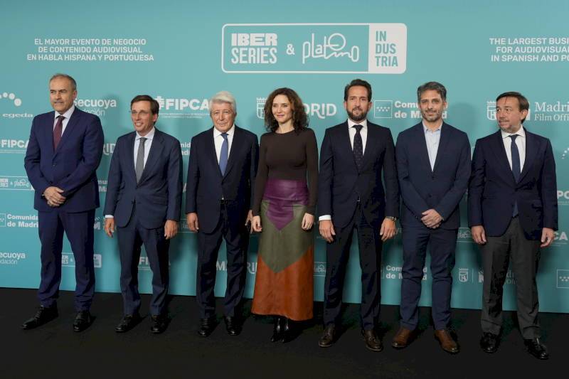 Ayuso inaugura Iberseries & Platino Industria y reivindica Madrid como capital audiovisual