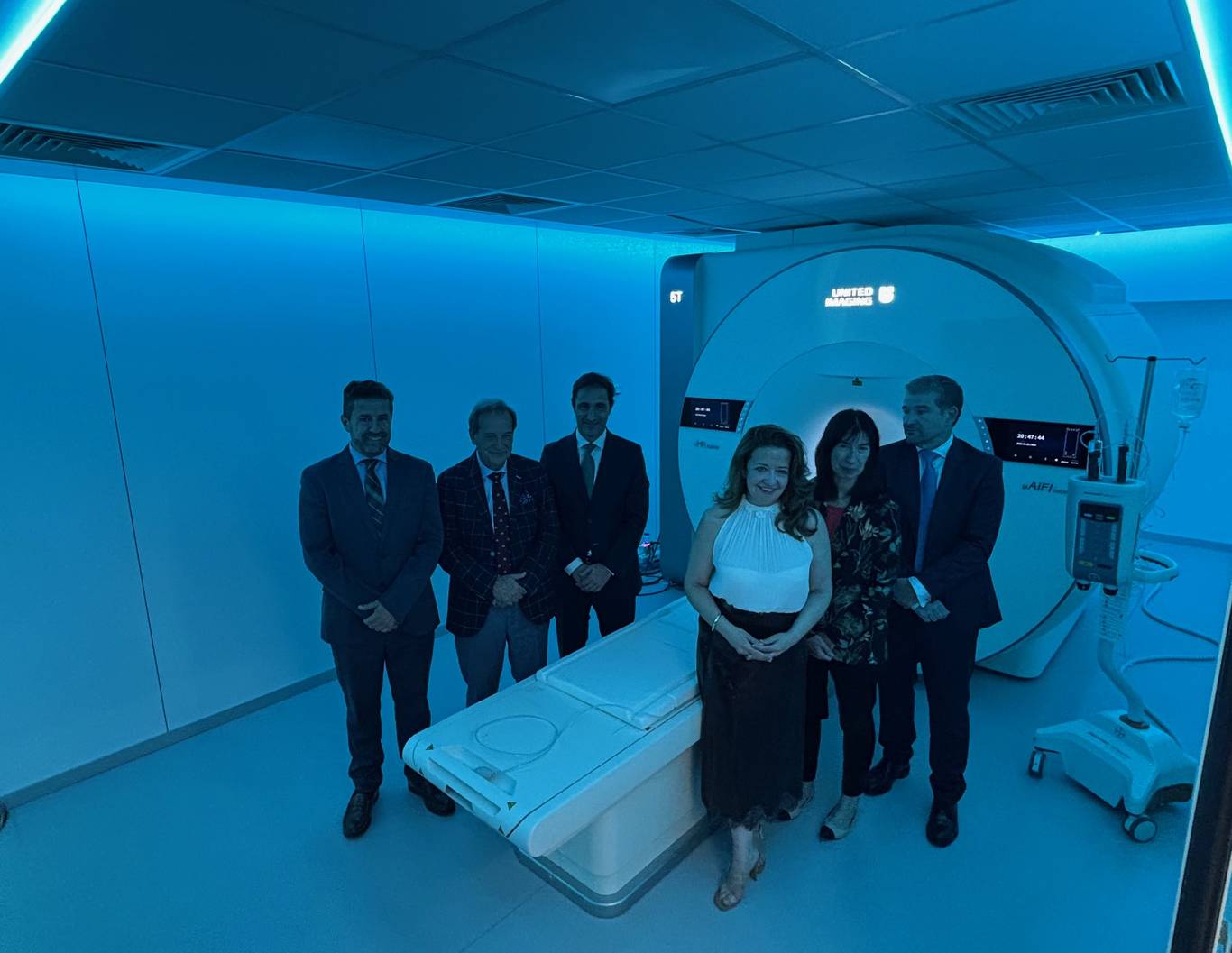 Madrid estrena en el Hospital San Rafael la primera Unidad de Resonancia Magnética 5T de Europa