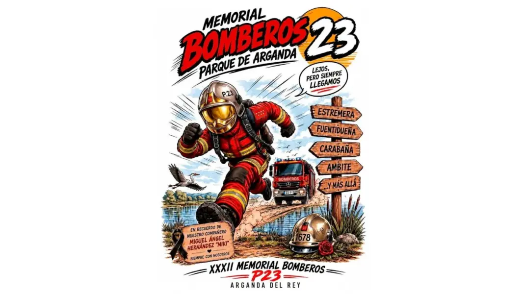 Bomberos de la Comunidad de Madrid abren inscripciones para su carrera popular en Arganda del Rey - imagen 1