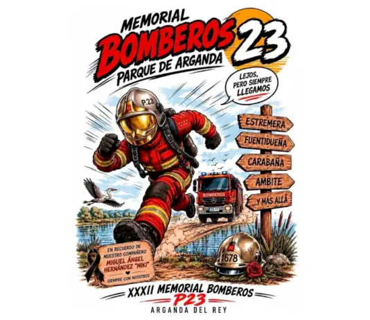 Bomberos de la Comunidad de Madrid abren inscripciones para su carrera popular en Arganda del Rey - imagen 1