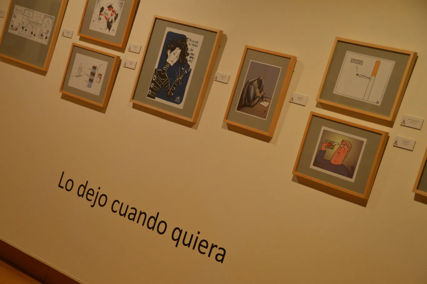 Alcalá inaugura la XXXIII Muestra de las Artes del Humor con 'Stop al tabaco'