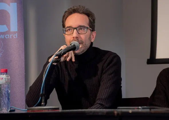 Enrique Gato, creador de Tadeo Jones, Premio Piedra Angular de ALCINE 55
