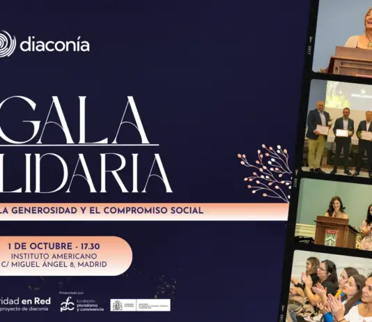 Diaconía celebra su IV Gala Solidaria el 1 de octubre en Madrid - imagen 1