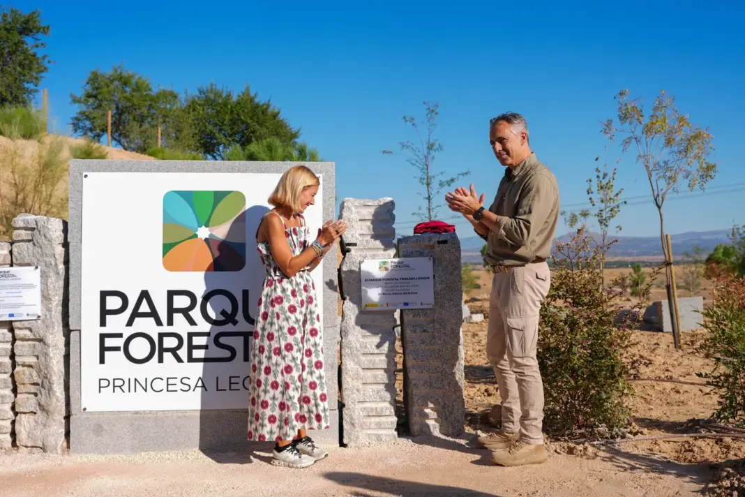 La Comunidad de Madrid planta 12.871 árboles en Arco Verde e inaugura el Parque Forestal Princesa Leonor en Alcobendas - imagen 2