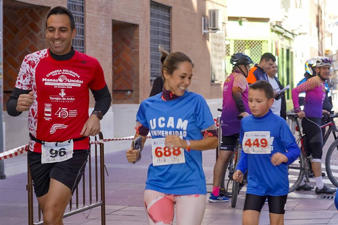 Torrejón de Ardoz: XIV Carrera Solidaria a favor de Manos Unidas reúne a familias y atletas