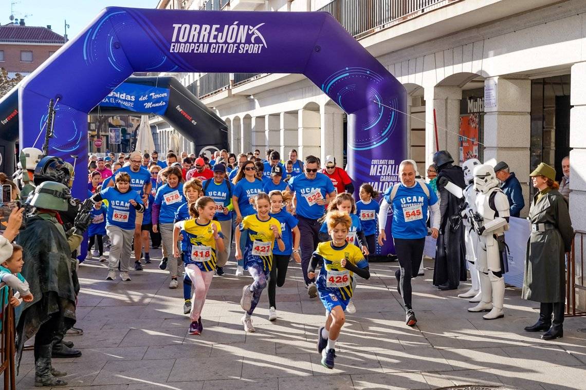 Torrejón de Ardoz: XIV Carrera Solidaria a favor de Manos Unidas reúne a familias y atletas