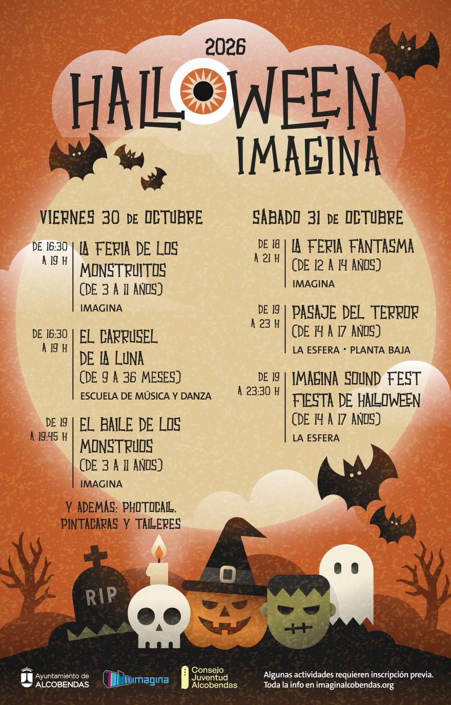 Alcobendas: pasajes del terror, talleres y música para celebrar Halloween