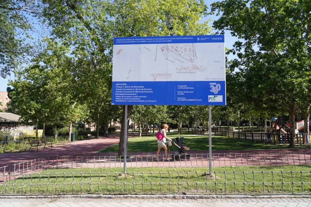 Madrid invertirá 3,5 millones en una nueva zona verde en Moratalaz - imagen 1