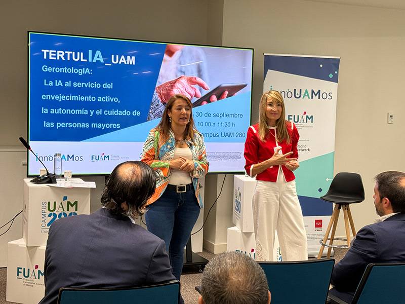 Madrid Network y FUAM impulsan la IA para el envejecimiento activo y el cuidado de mayores