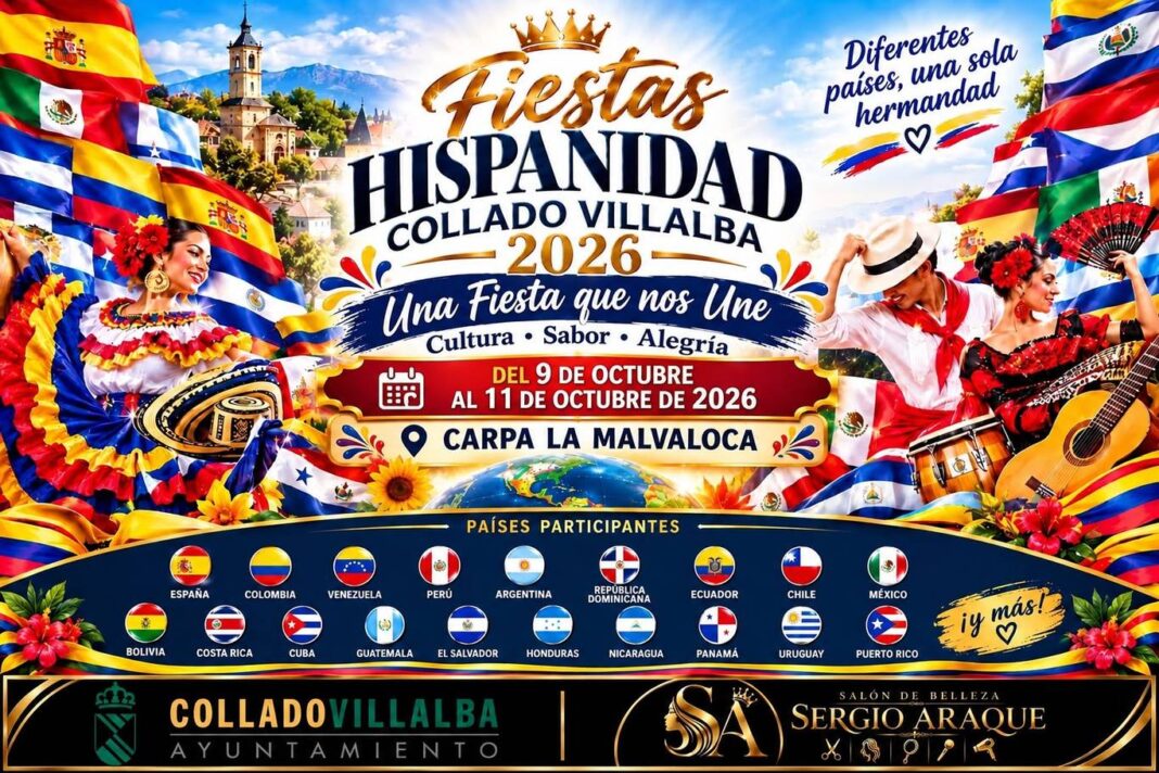Collado Villalba celebra la Fiesta de la Hispanidad con actividades en la carpa de Malvaloca - imagen 1