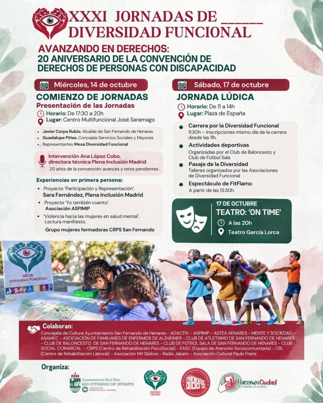 San Fernando de Henares celebra las Jornadas de Diversidad Funcional - imagen 1