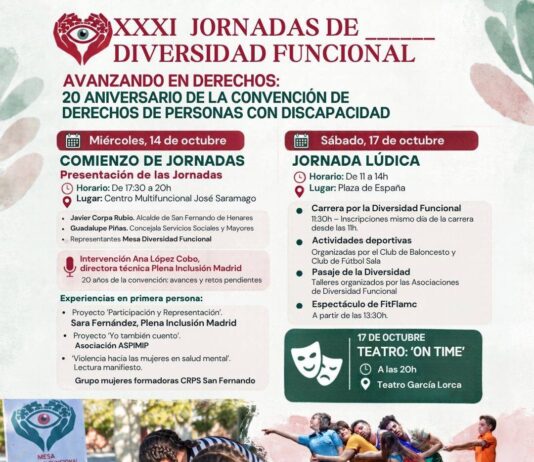 San Fernando de Henares celebra las Jornadas de Diversidad Funcional - imagen 1