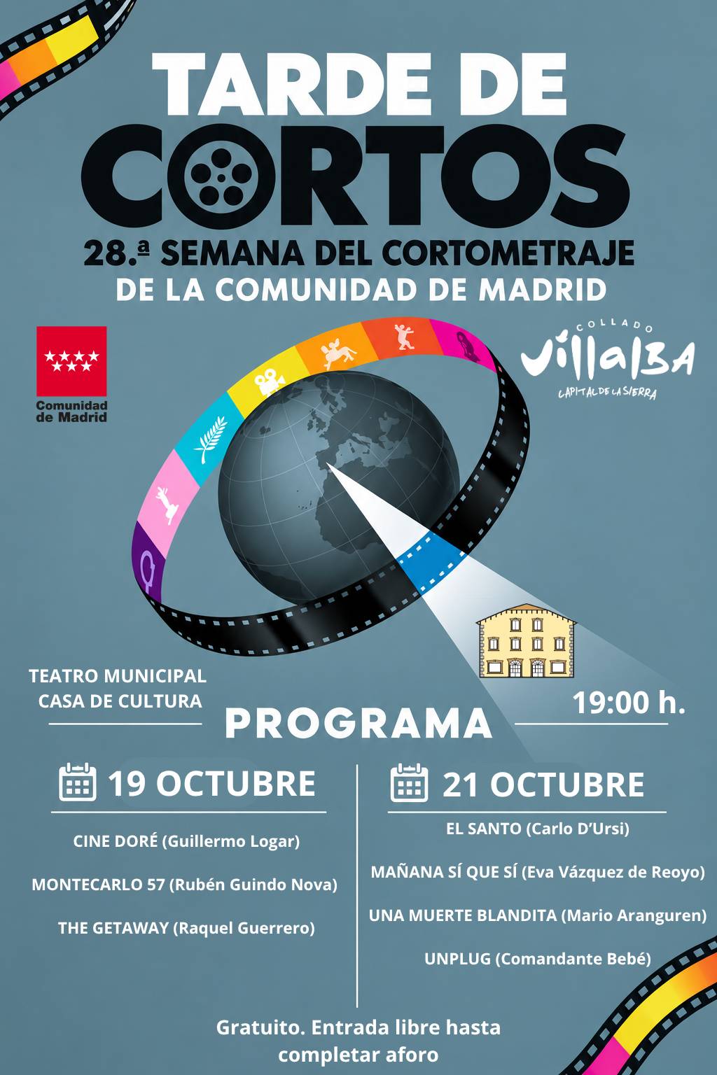 Collado Villalba acoge la exhibición de los cortometrajes seleccionados de la Comunidad de Madrid - imagen 1