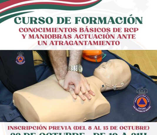 San Fernando de Henares: nuevo taller gratuito de RCP y Heimlich el 22 de octubre - imagen 1