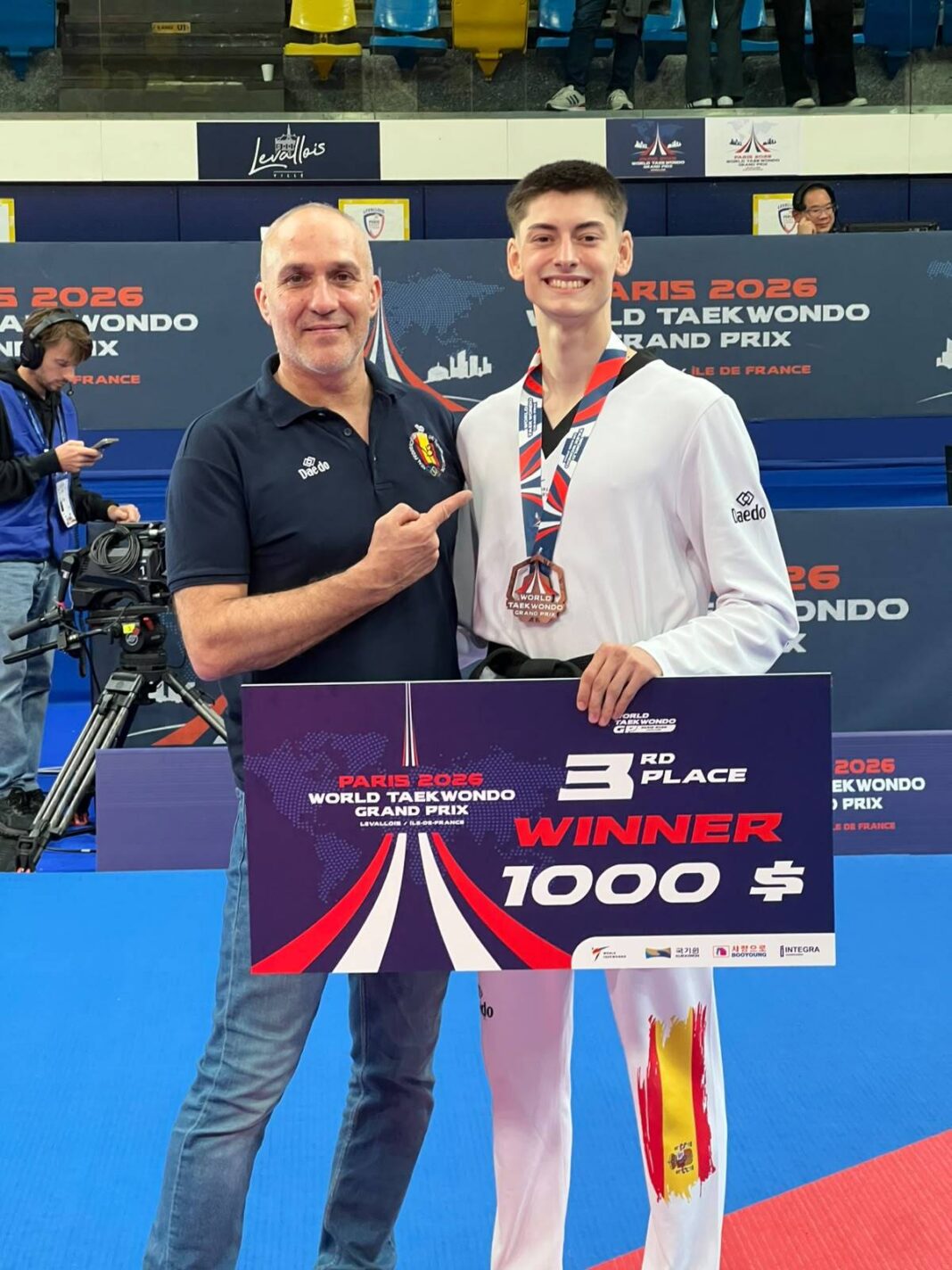 San Sebastián de los Reyes: el club Hankuk logra tres medallas en el Grand Prix de París - imagen 1