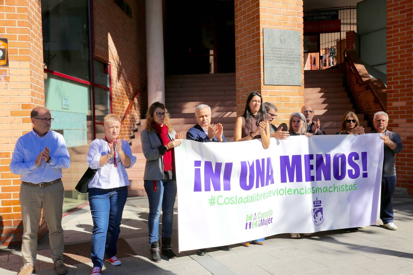Coslada: concentración silenciosa contra los asesinatos machistas de 2026
