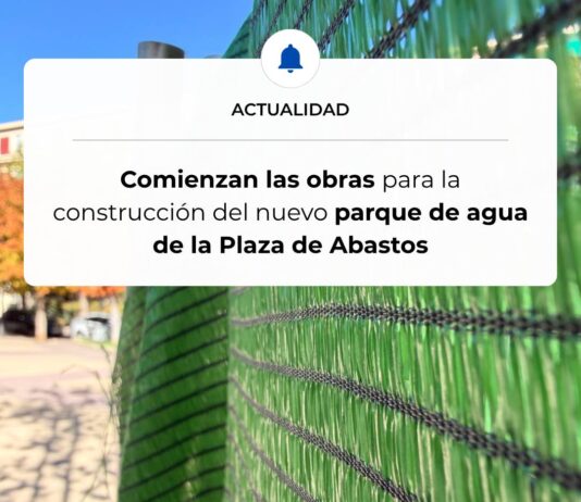 Aranjuez inicia las obras del nuevo parque de agua de la Plaza de Abastos - imagen 1