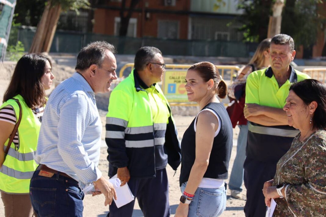 Alcalá de Henares: Continúan las obras de ampliación del aparcamiento de Jiménez de Quesada - imagen 1