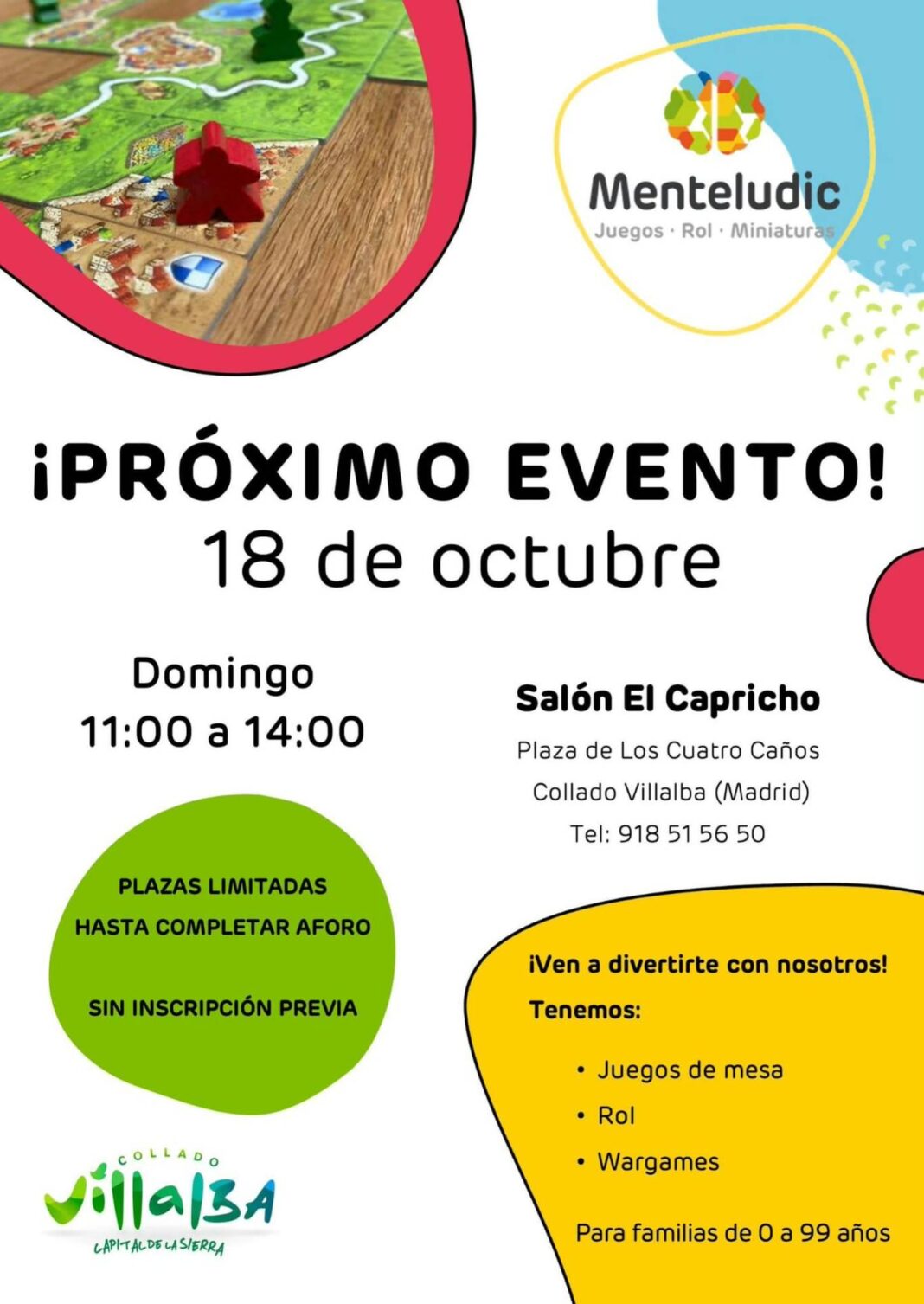 Collado Villalba acoge este domingo una nueva edición de 'Menteludic kids' - imagen 1