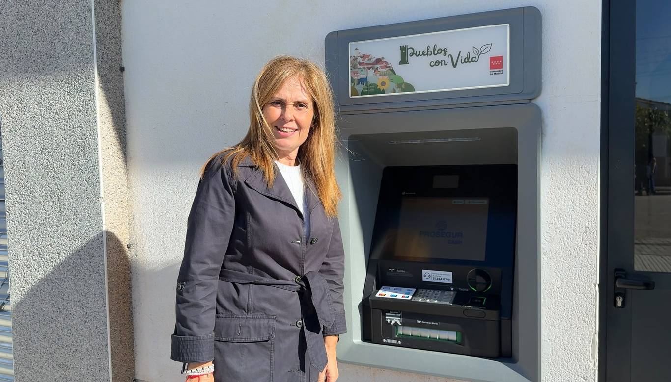 Fresno de Torote recupera su cajero automático con el programa Pueblos con Vida