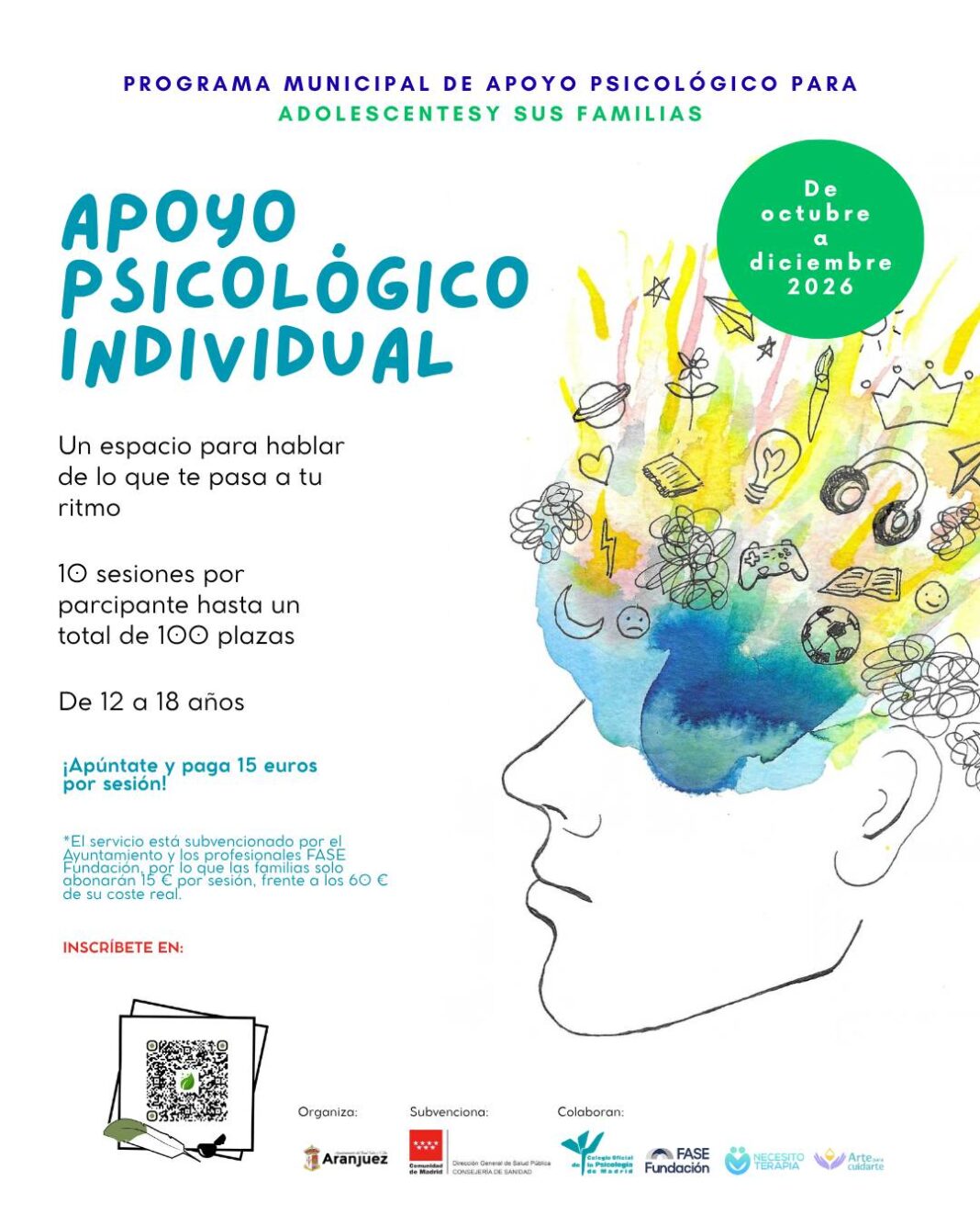 Aranjuez lanza un programa de apoyo psicológico para adolescentes y familias - imagen 1