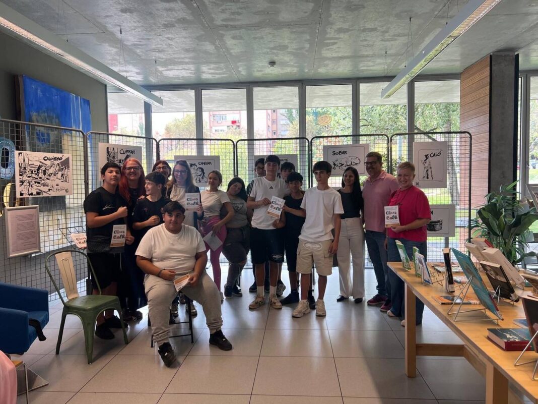 La Biblioteca Luisa Carnés expone 'Clase calé' del alumnado gitano del IES Miguel Catalán - imagen 2
