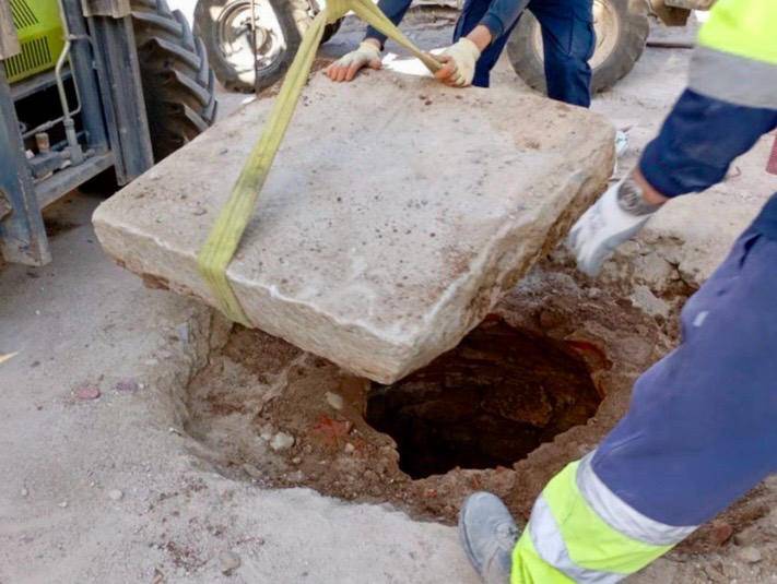 Alcalá de Henares adapta las obras de la plaza de los Santos Niños para conservar un lacus romano - imagen 1