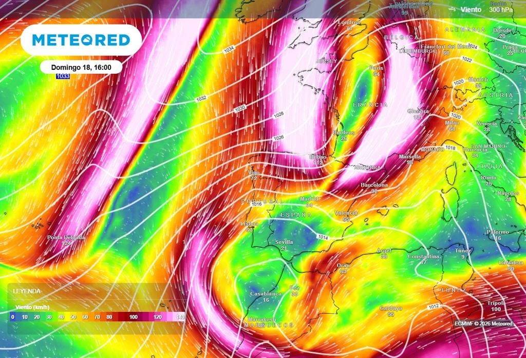 Meteored anuncia lluvias intensas y descenso térmico para el fin de semana en España - imagen 1