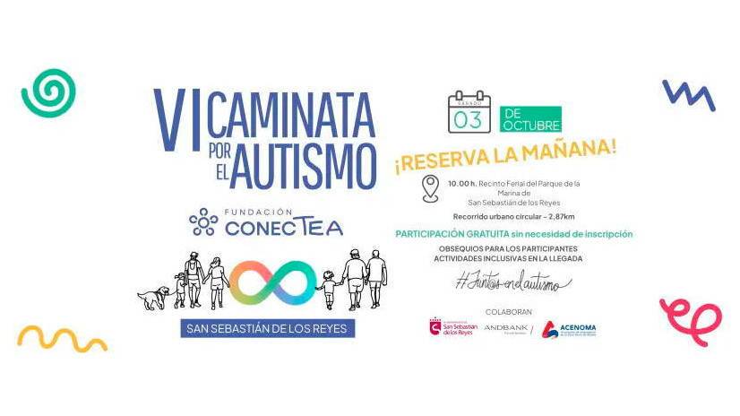 San Sebastián de los Reyes acoge la VI Caminata por el Autismo el 3 de octubre - imagen 1