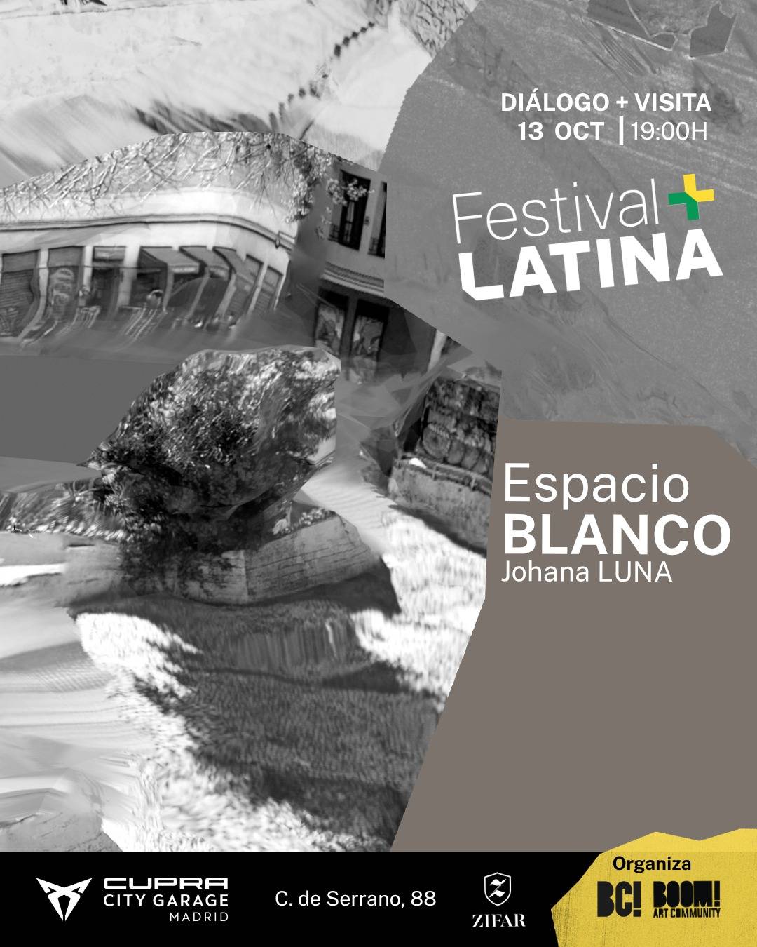 Festival +LATINA llena octubre de exposiciones, música y encuentros en Madrid