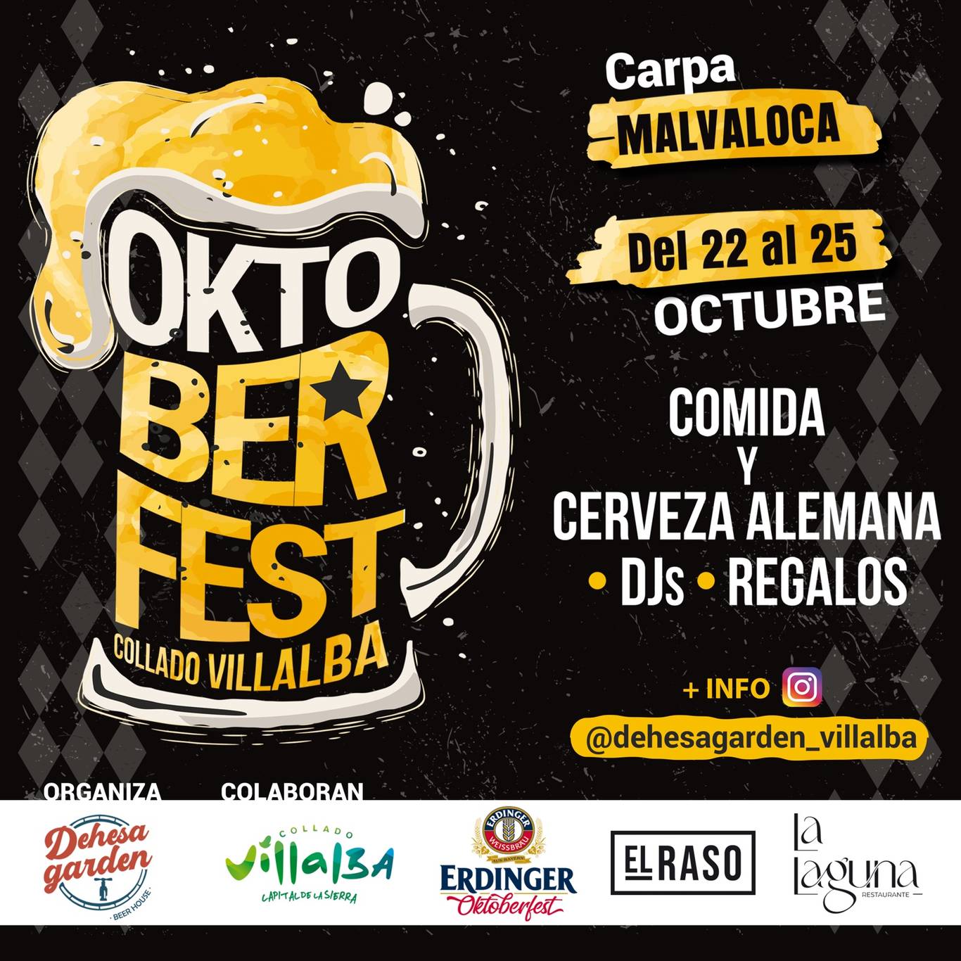 Collado Villalba celebra su Oktoberfest del 22 al 25 de octubre