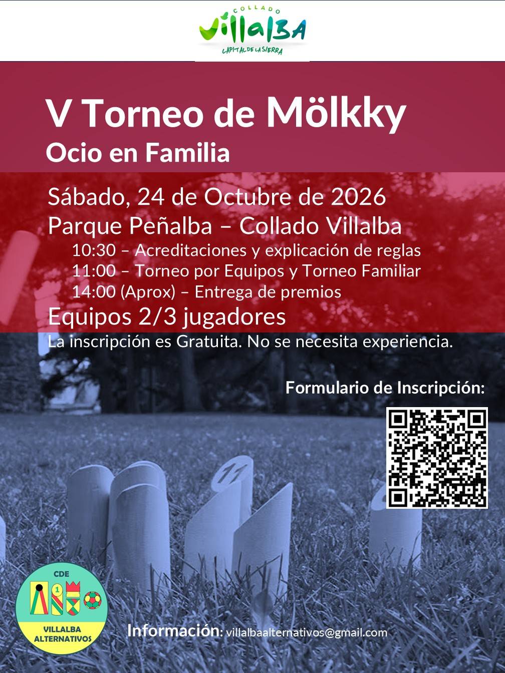 Collado Villalba celebra el V Torneo de Mölkky en el Parque de Peñalba - imagen 1