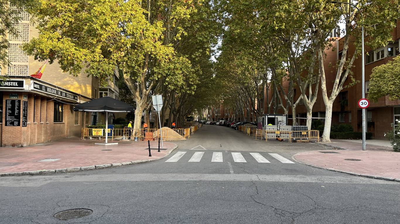 Alcalá de Henares inicia las obras de mejora de la acera oeste de la calle Toledo
