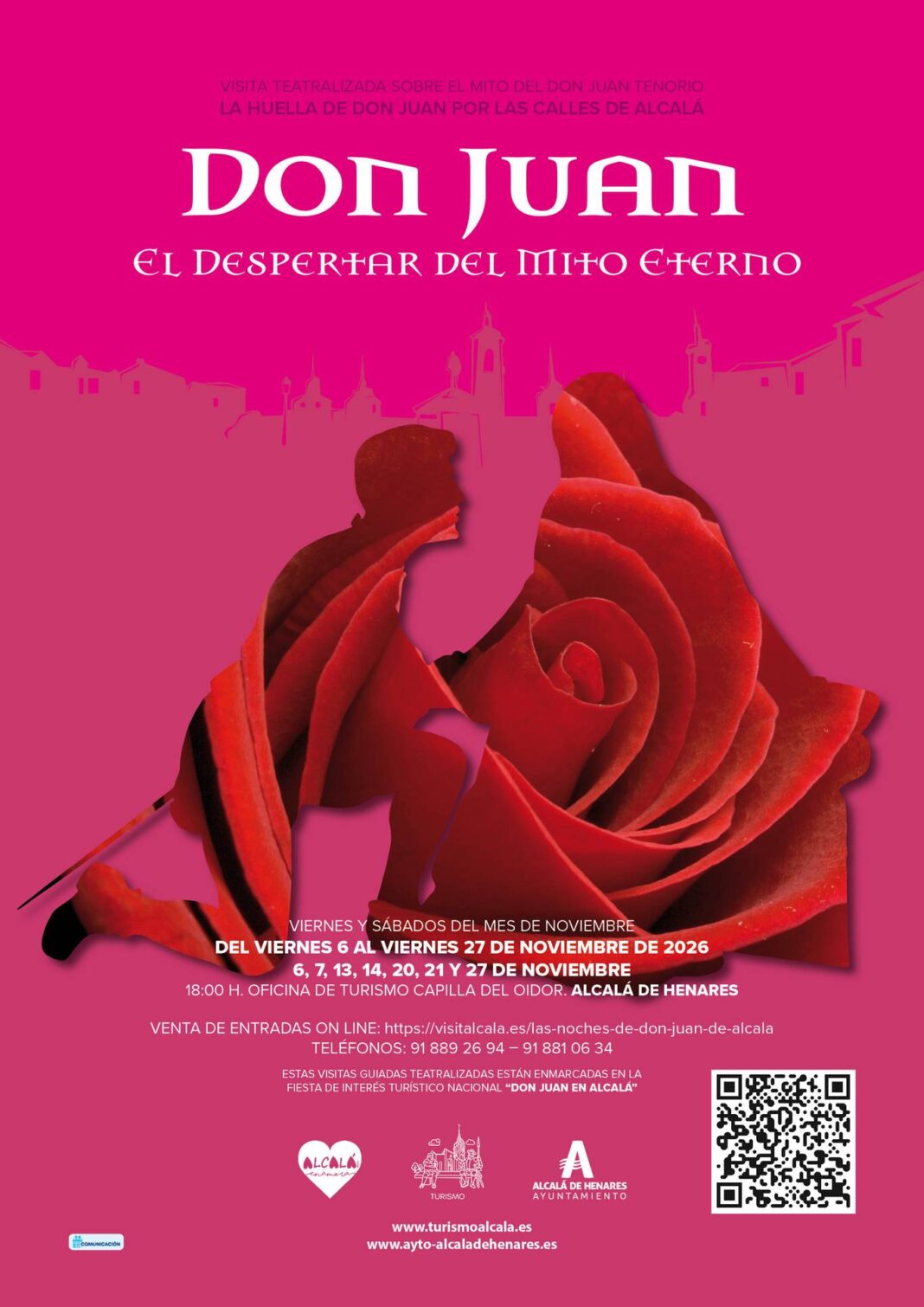 Alcalá de Henares acoge en noviembre la visita teatralizada 'Don Juan. El despertar del mito eterno' - imagen 1