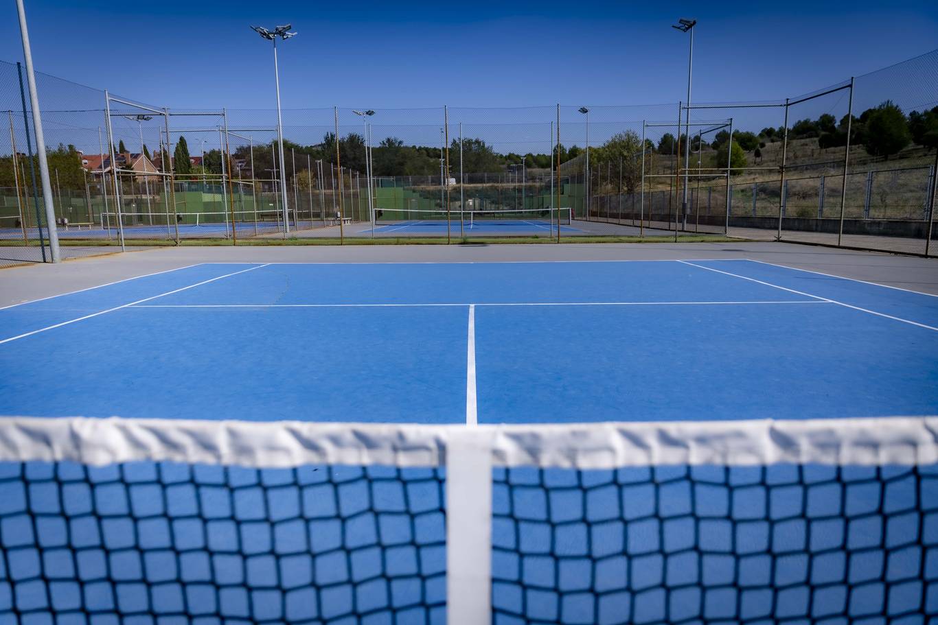 Rivas inicia las obras de mejora de seis pistas de tenis y una multifuncional en el Parque del Sureste