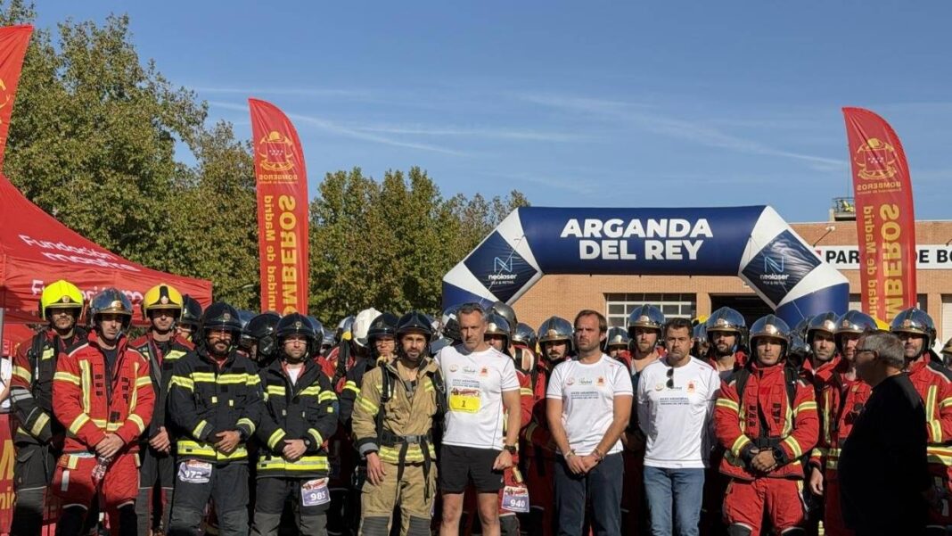 Arganda del Rey: 1.400 corredores homenajean a los bomberos fallecidos en la XXXII Memorial - imagen 1