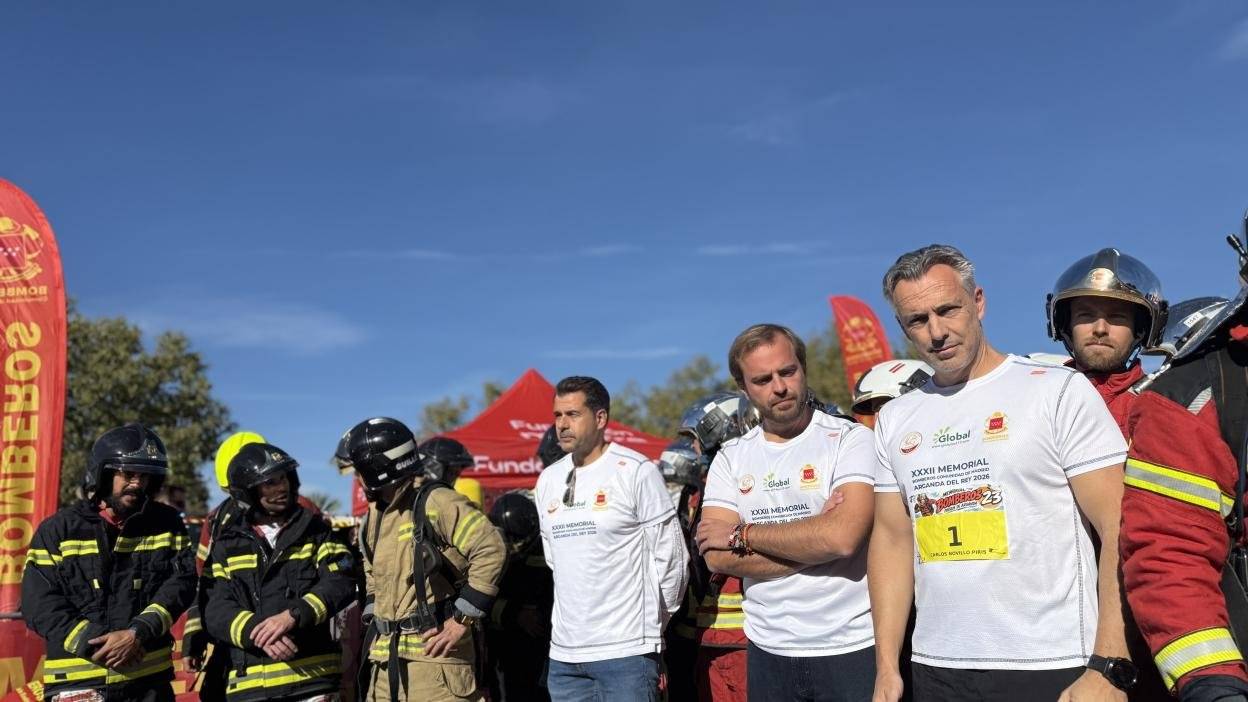 Arganda del Rey: 1.400 corredores homenajean a los bomberos fallecidos en la XXXII Memorial