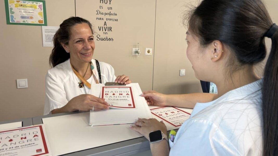 Fuenlabrada: 150 donaciones efectivas en el maratón de sangre del hospital - imagen 1